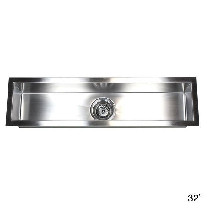 Contempo Living Stainless Steel Undermount Kitchen Prep Bar Sink