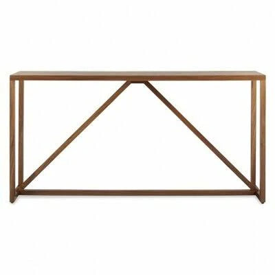 Strut Console Table Blu Dot Color: Walnut