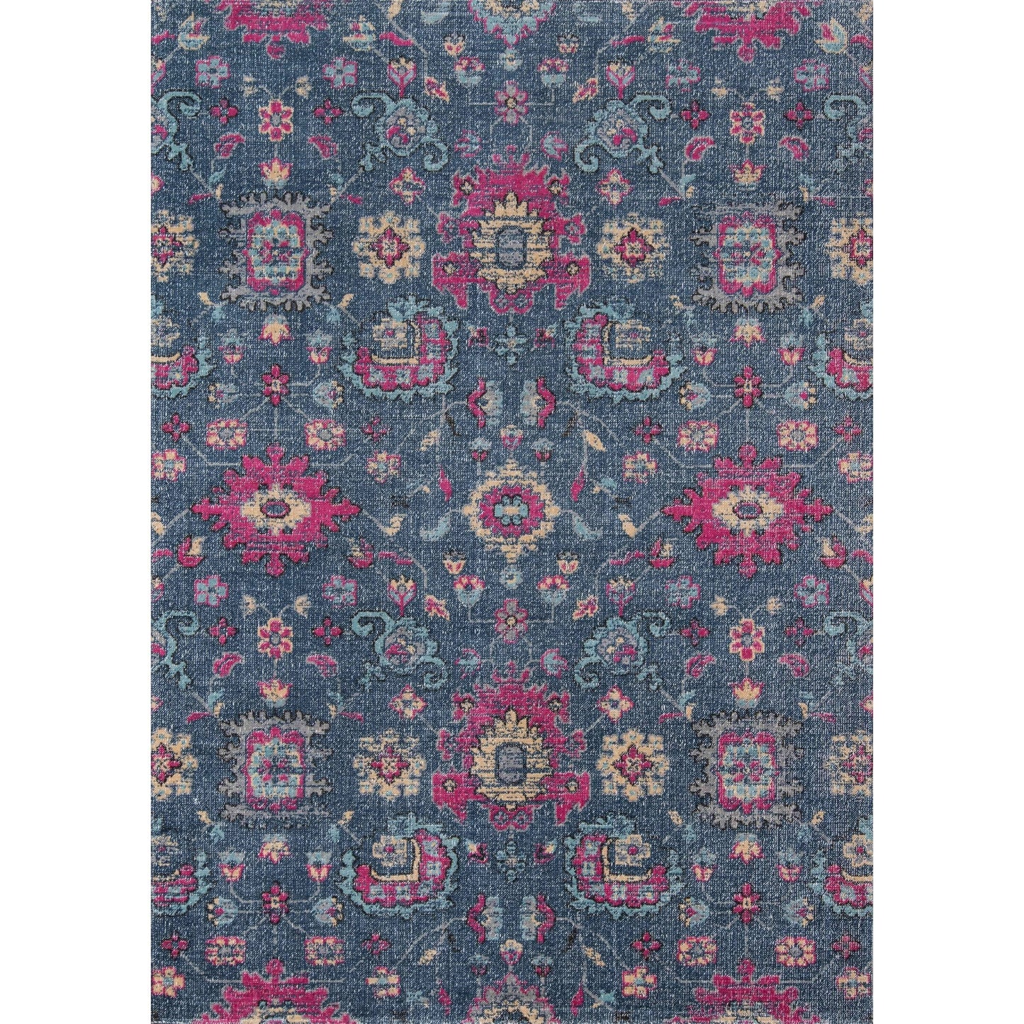 Momeni Jewel JW-01 Denim Area Rug 5&3x22 x 7&6x22