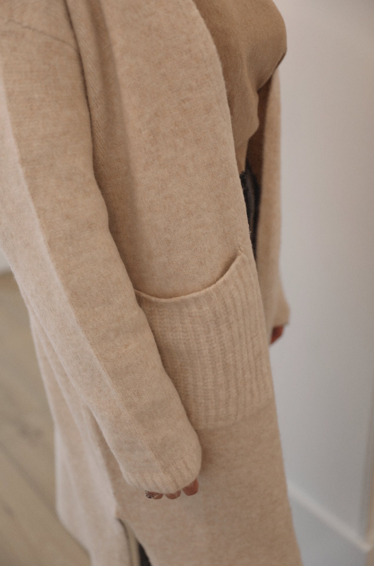 Biscotti Lounge Beige Cardigan