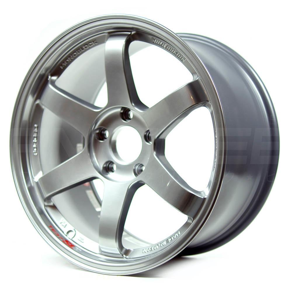 Volk Racing TE37SL 18x11" +18 5x114.3 Mercury Silver Wheel