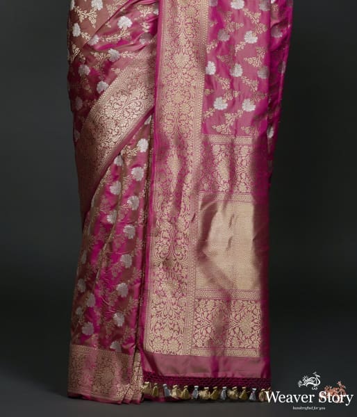 Pink dual tone sona rupa kadhwa jangla