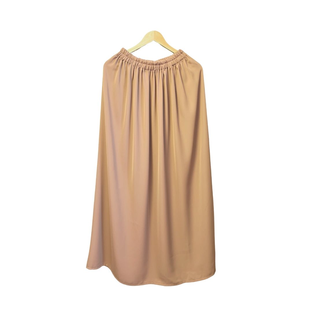 Khimar set with skirt "Beige Aisha"