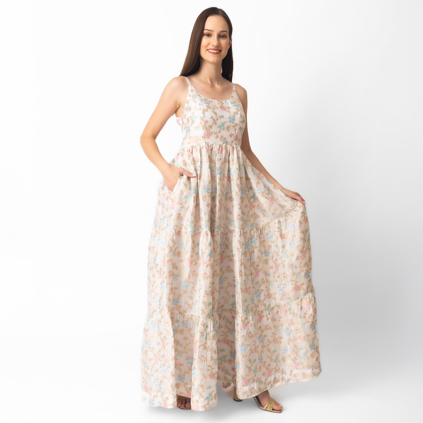 Tierney Tiered Floral Dress