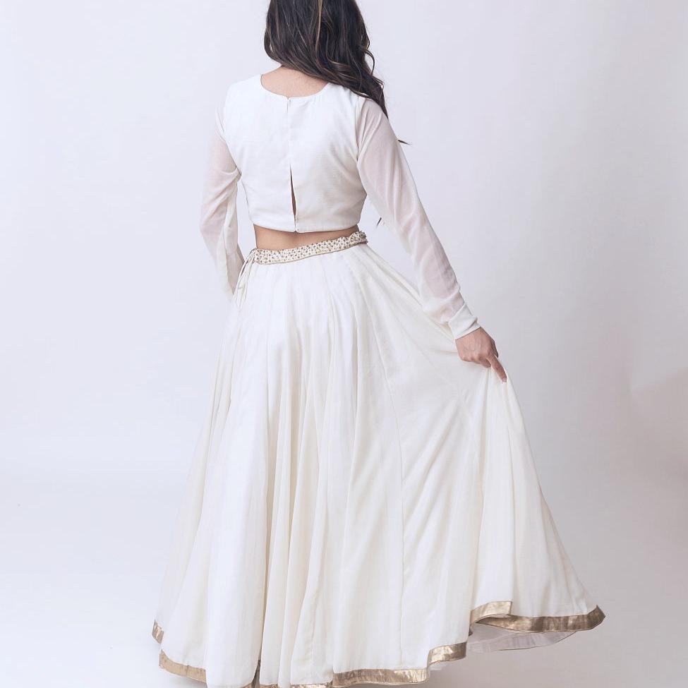 Zuriah Shimmer Lehenga with Sequins Work Blouse