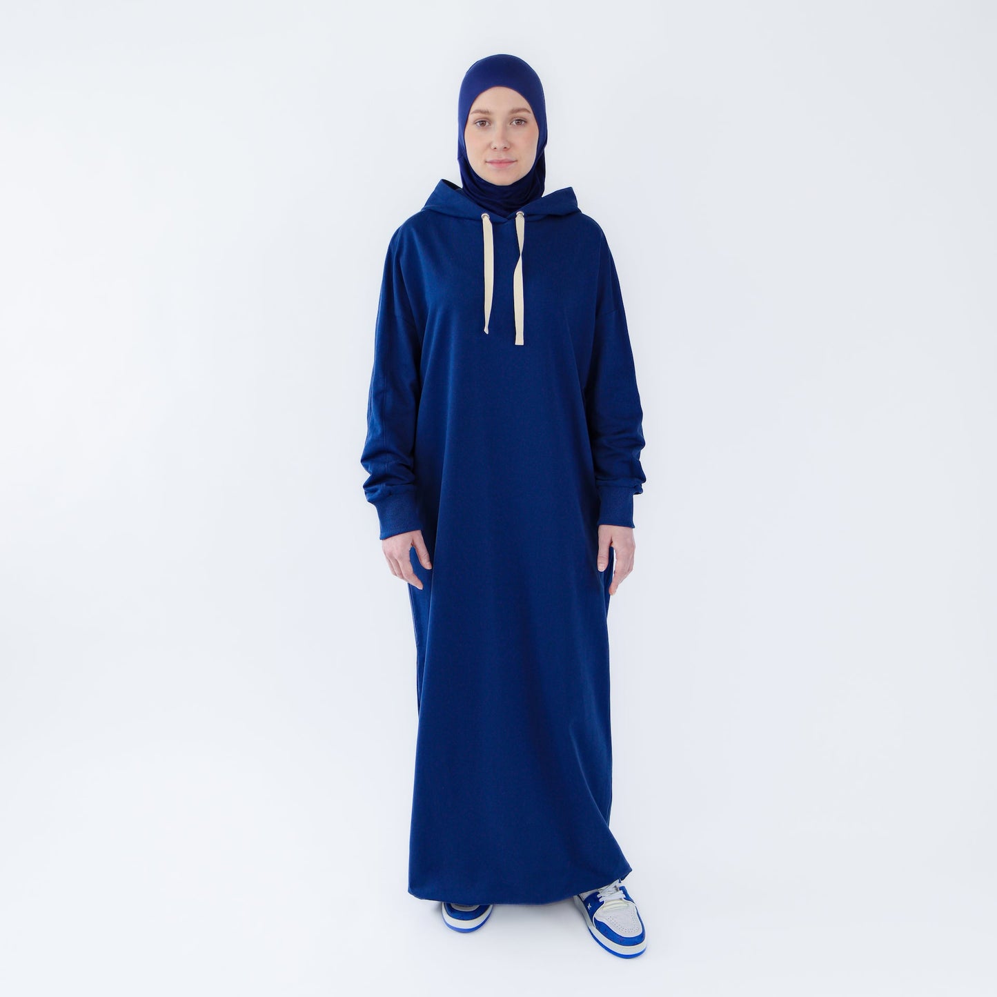 Muslim dress for women "Indigo Oasis" abaya dress style