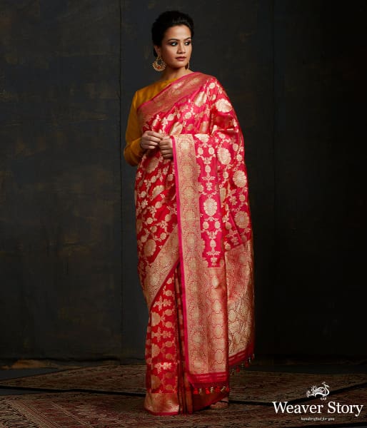 Pink Orange Dual Tone Kadhwa Jangla