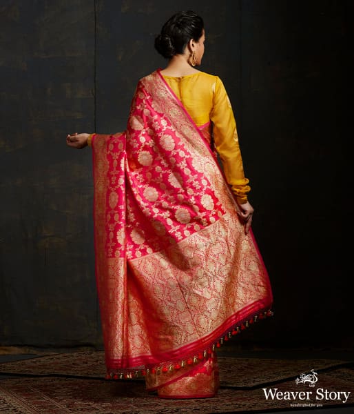 Pink Orange Dual Tone Kadhwa Jangla