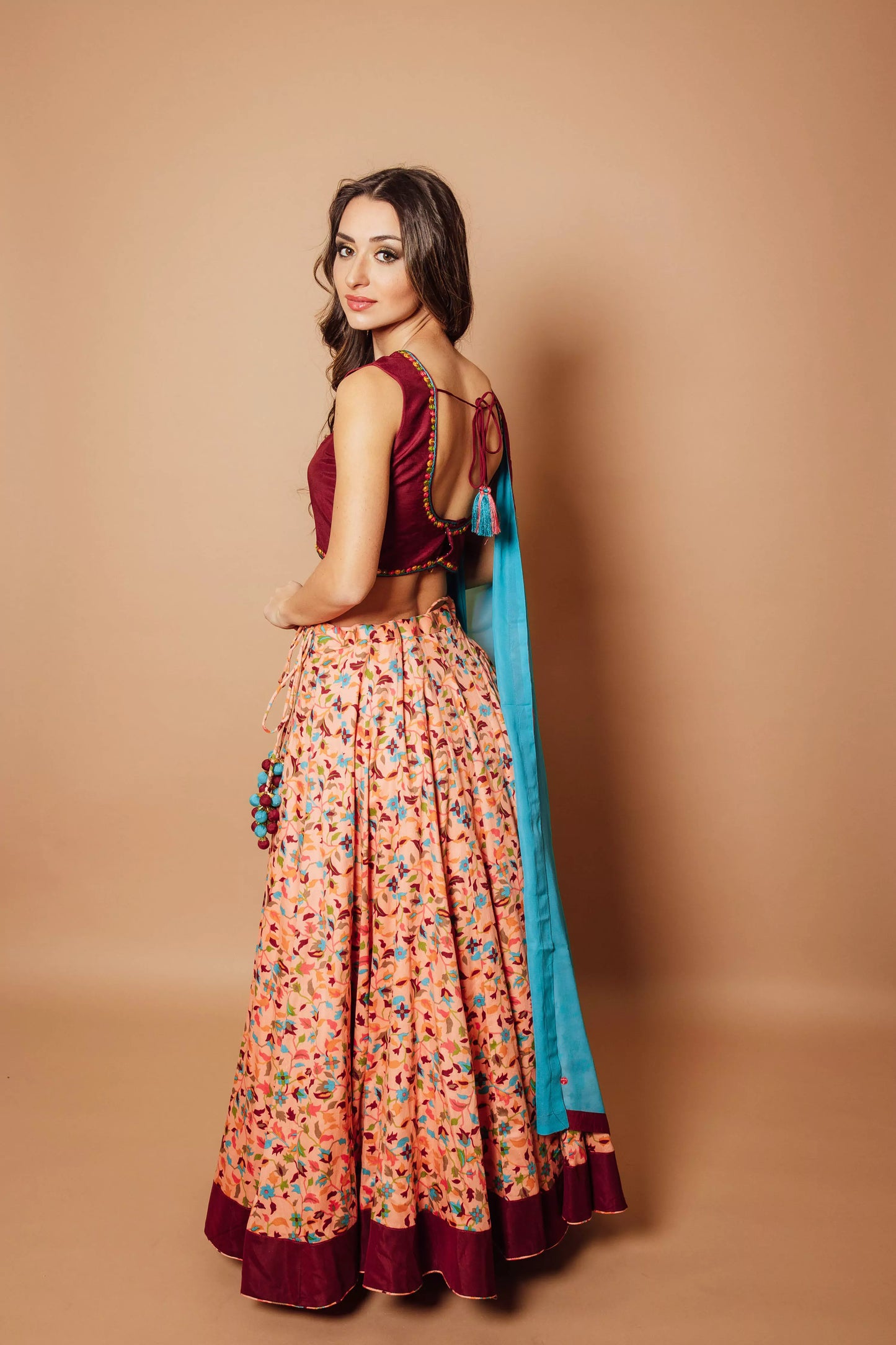 Carolina Floral Chaniya Choli Set