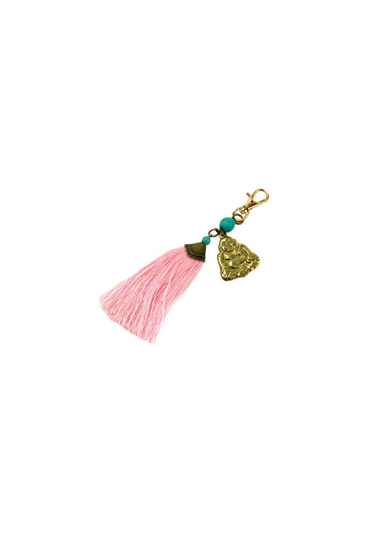 Buddha Handbag Charm Keyring