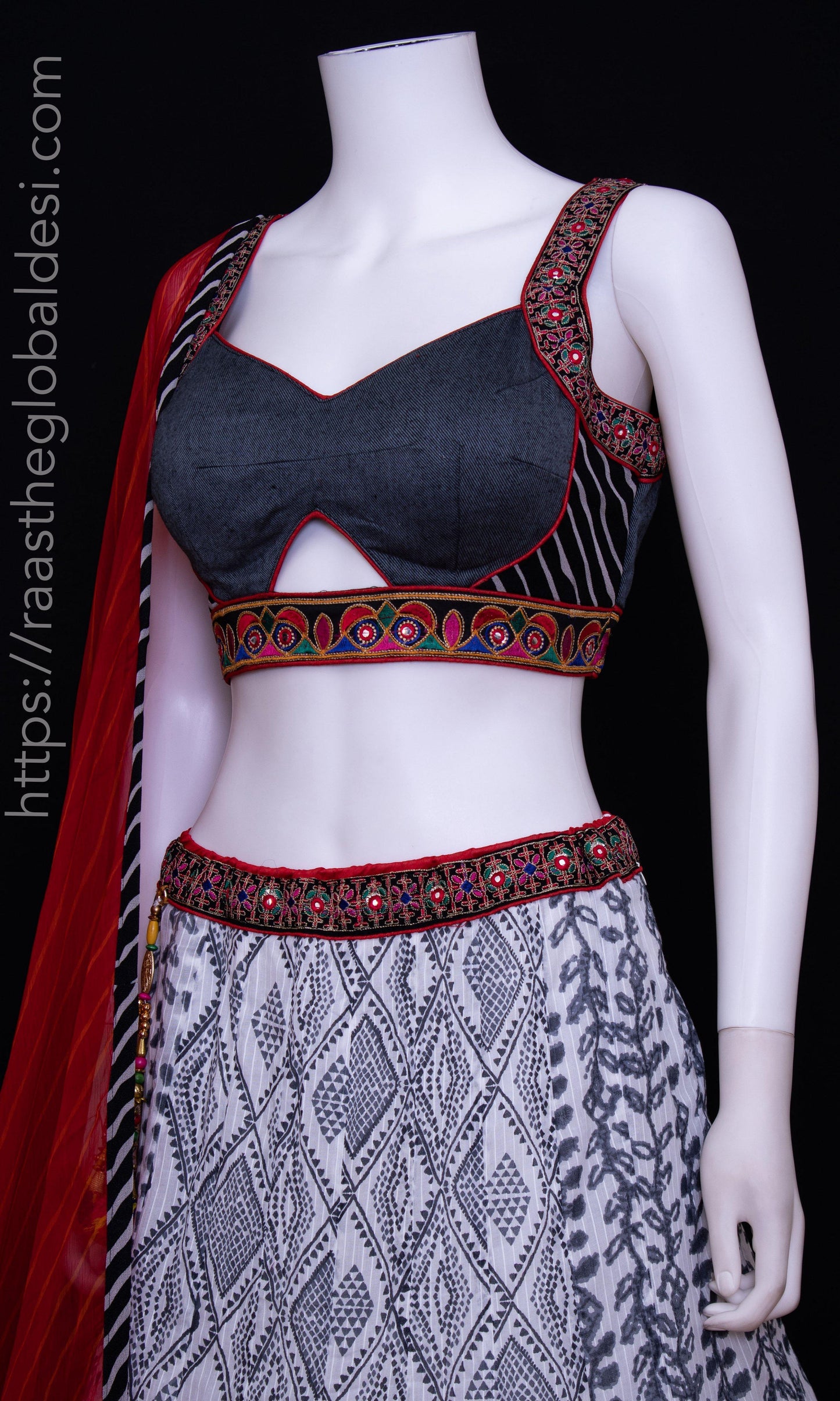 Evadne Multicolor Chaniya Choli Set
