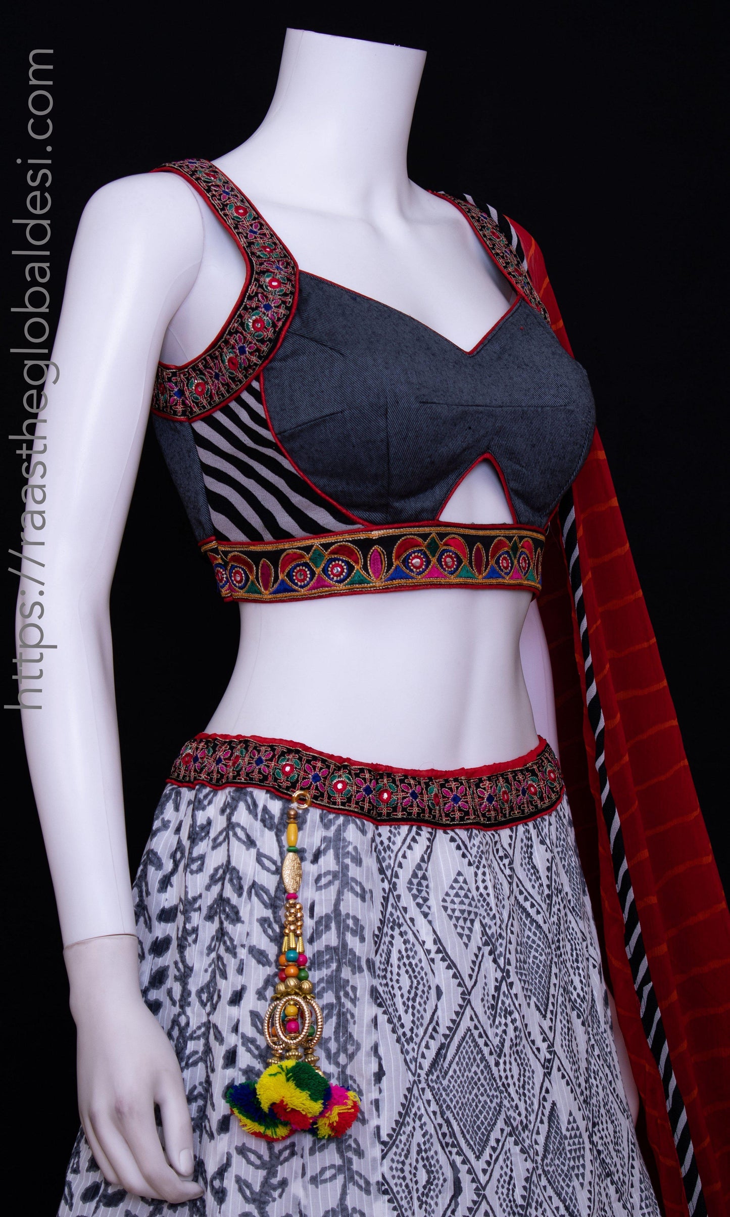 Evadne Multicolor Chaniya Choli Set