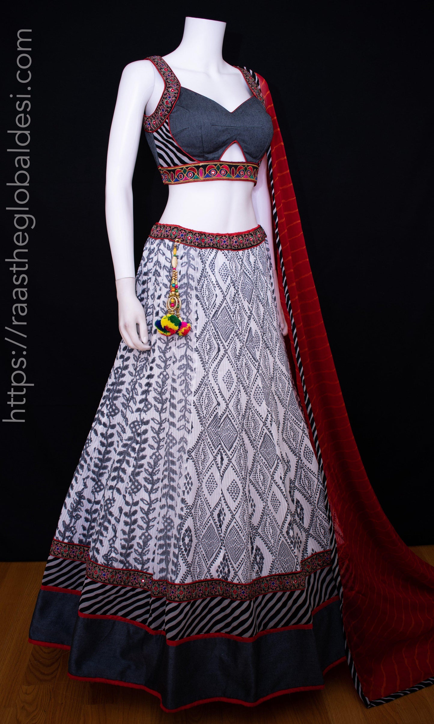 Evadne Multicolor Chaniya Choli Set