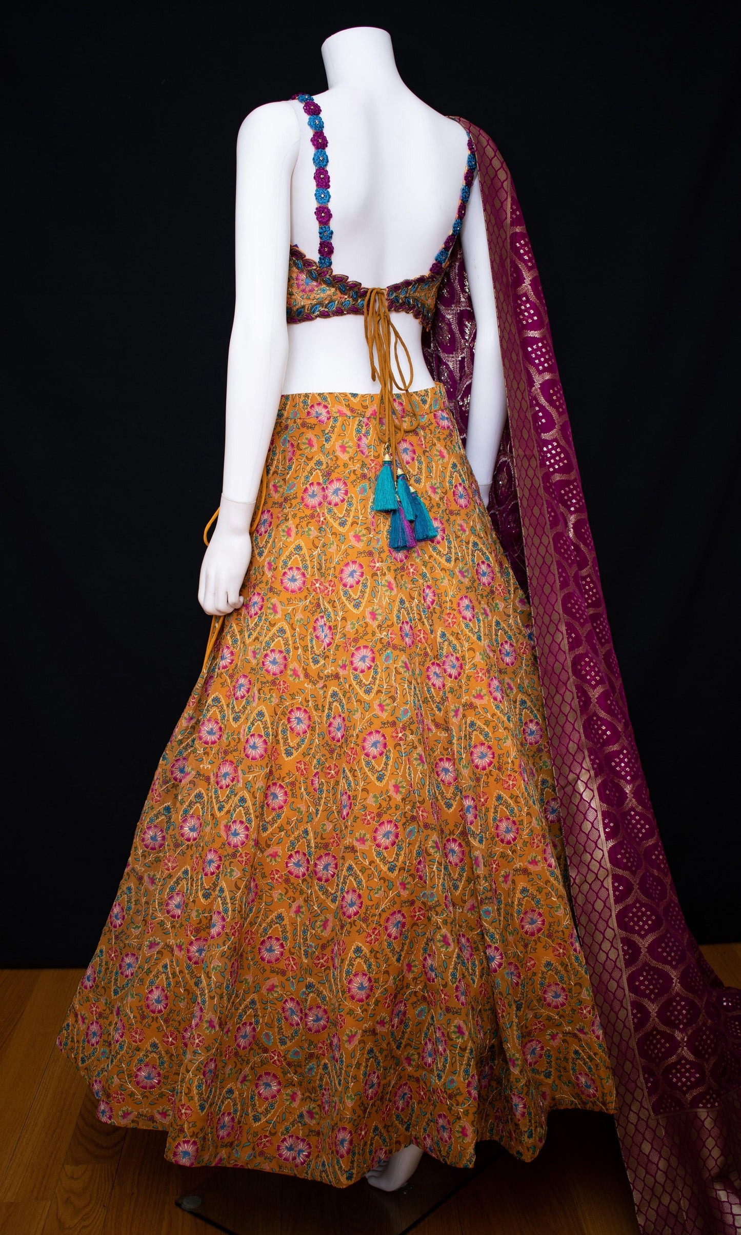 Shanaya Yellow Lehenga Choli Set