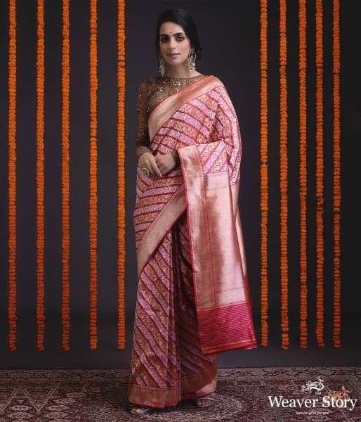 Red dual tone sona rupa aada jangla