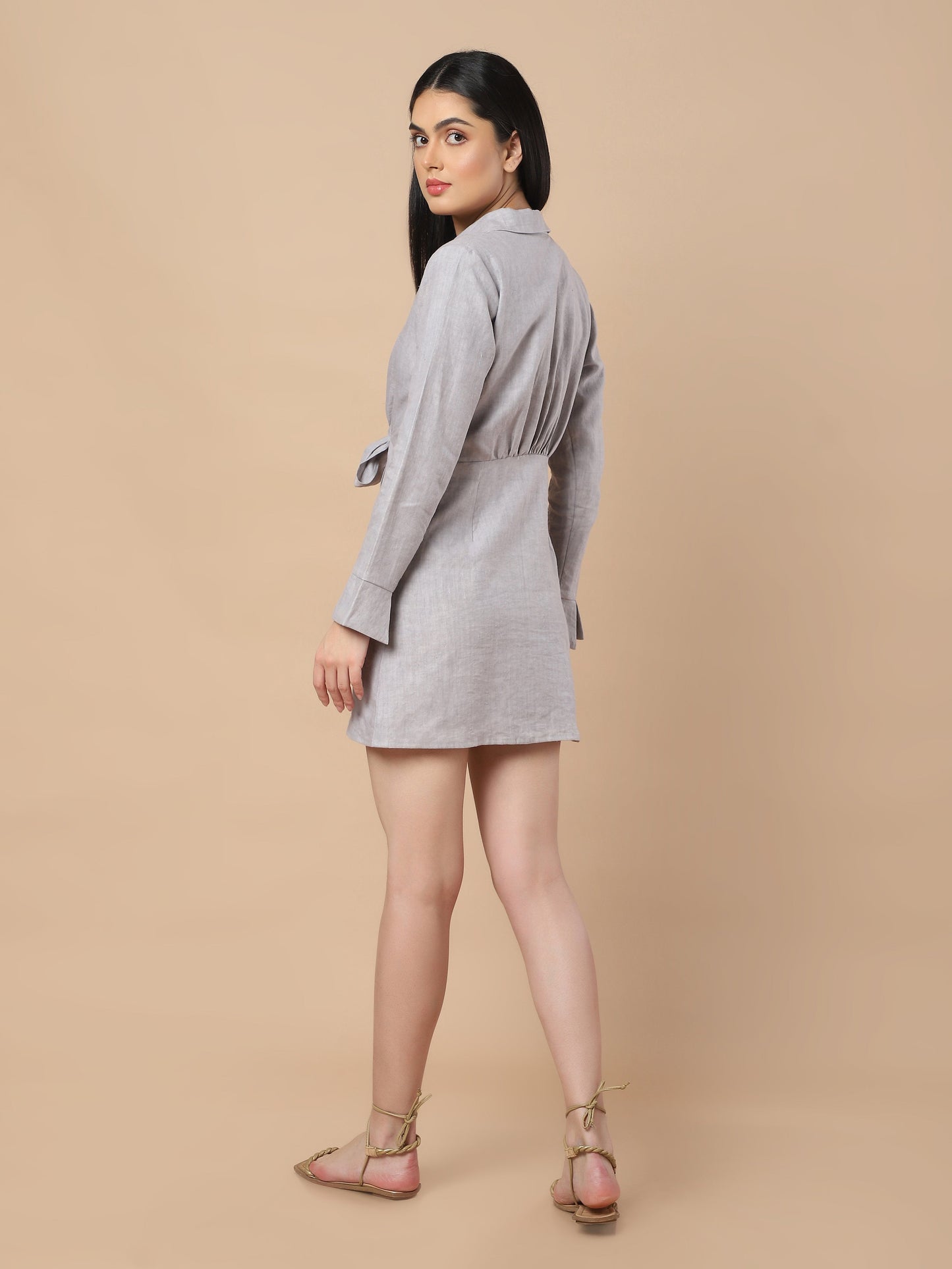 Hemp Shirt Dress