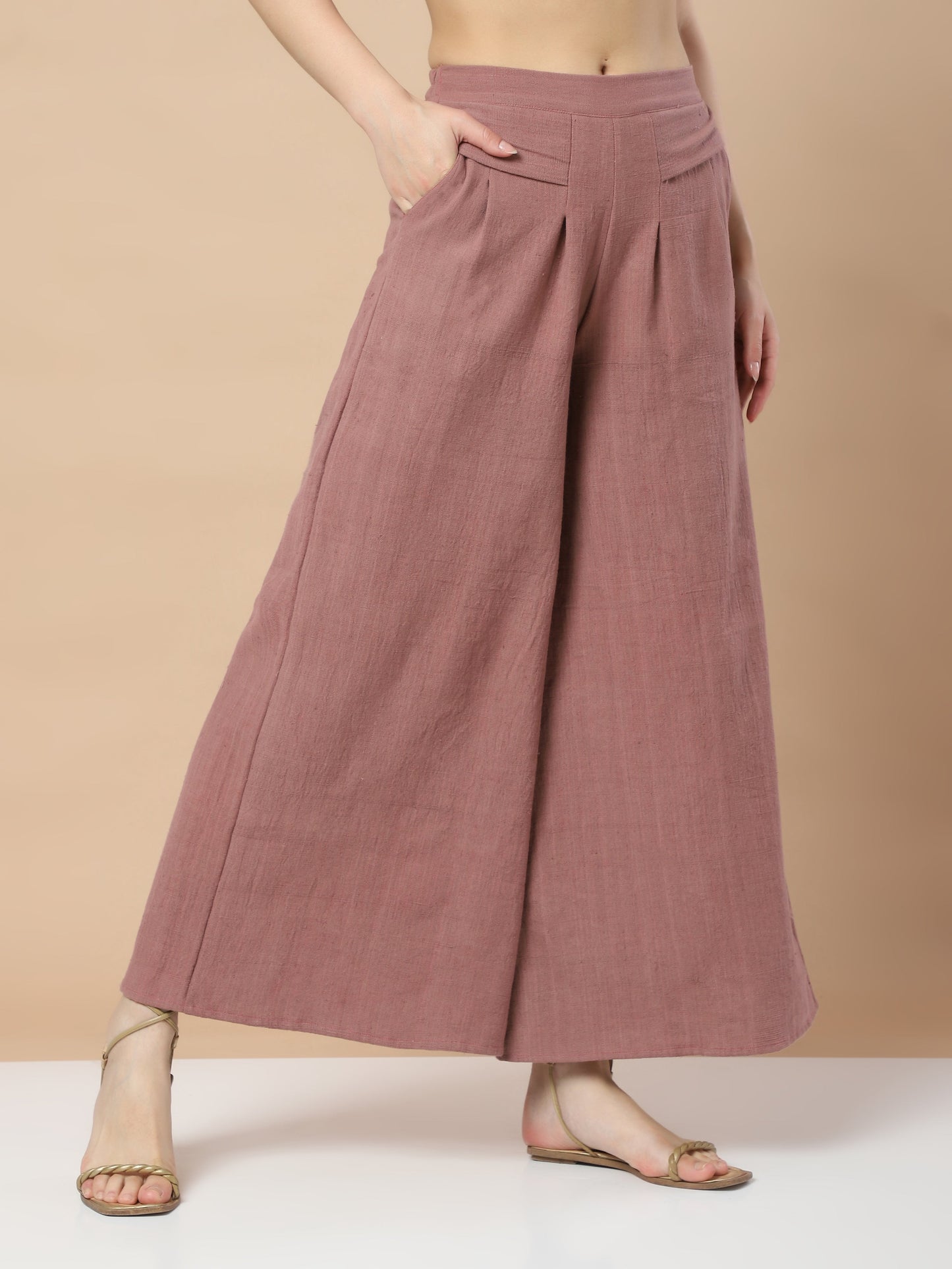 Unmatched Elegance: Hemp Palazzo Pants