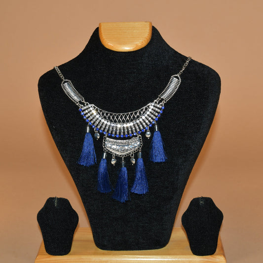 Multi Layered Necklace with Embellishments