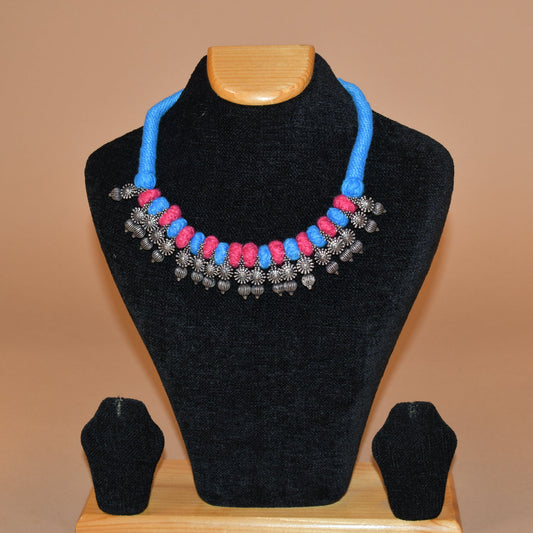 Multicolor Necklace with Embellishments
