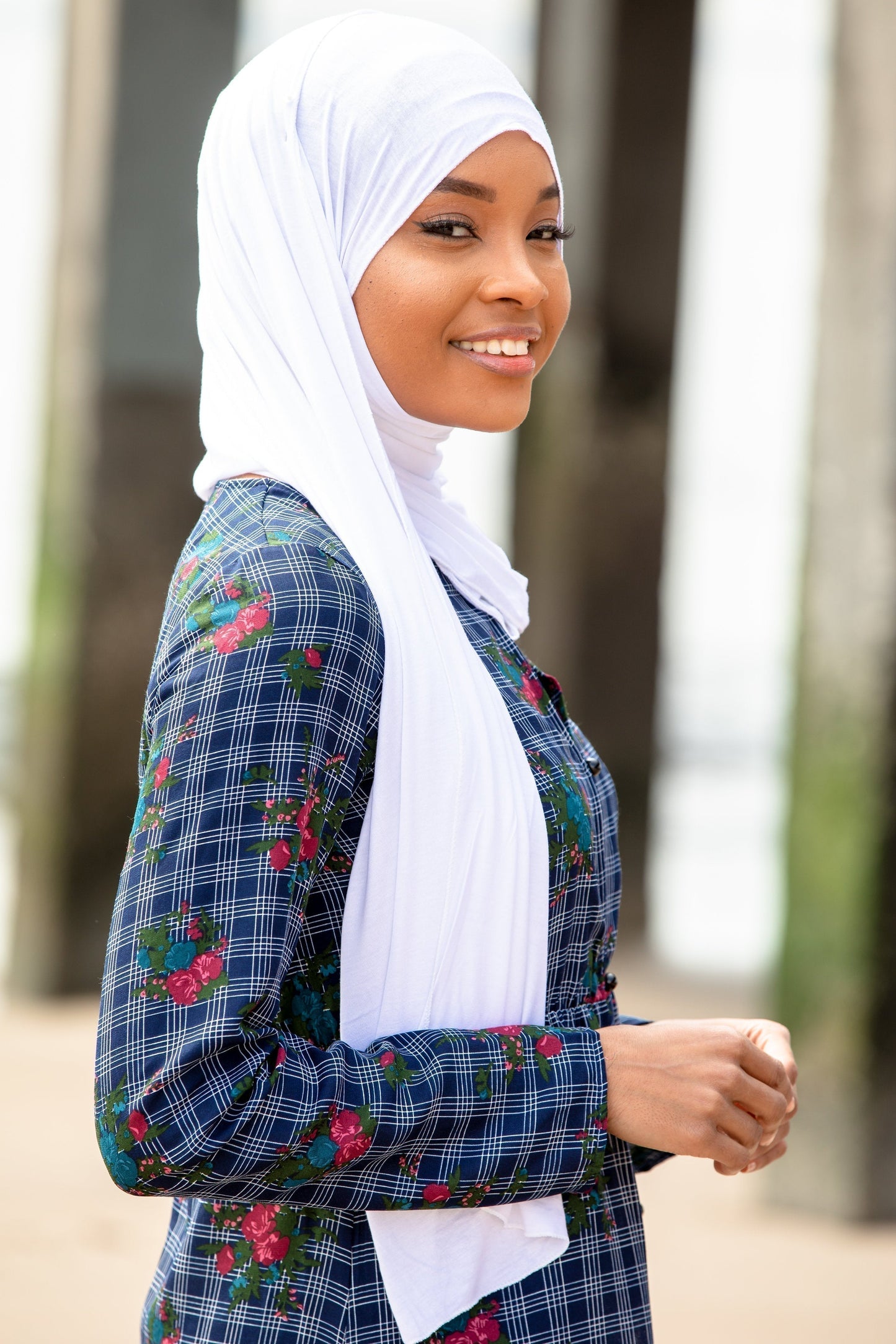 White Jersey Hijab
