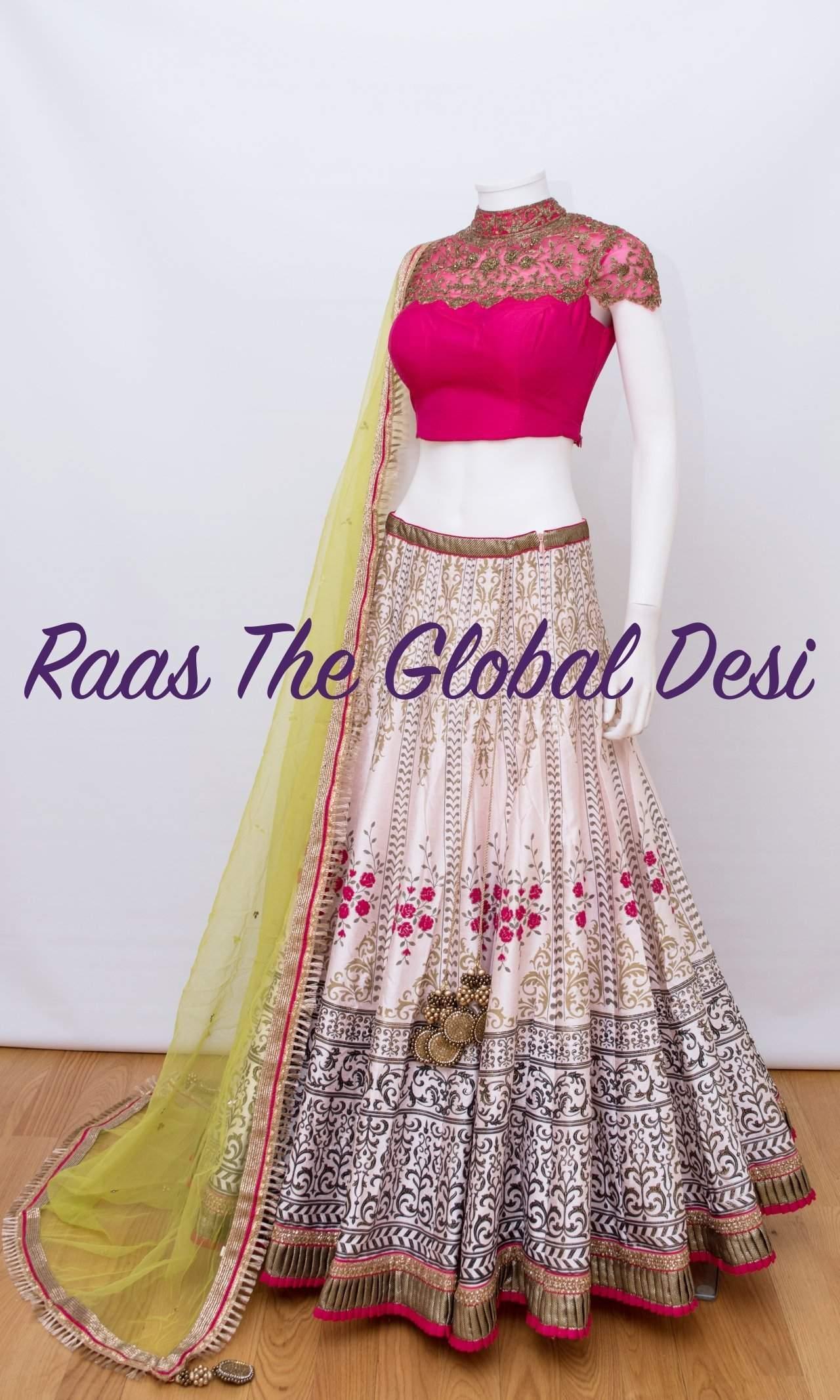 Isolde Pink Lehenga Choli Set