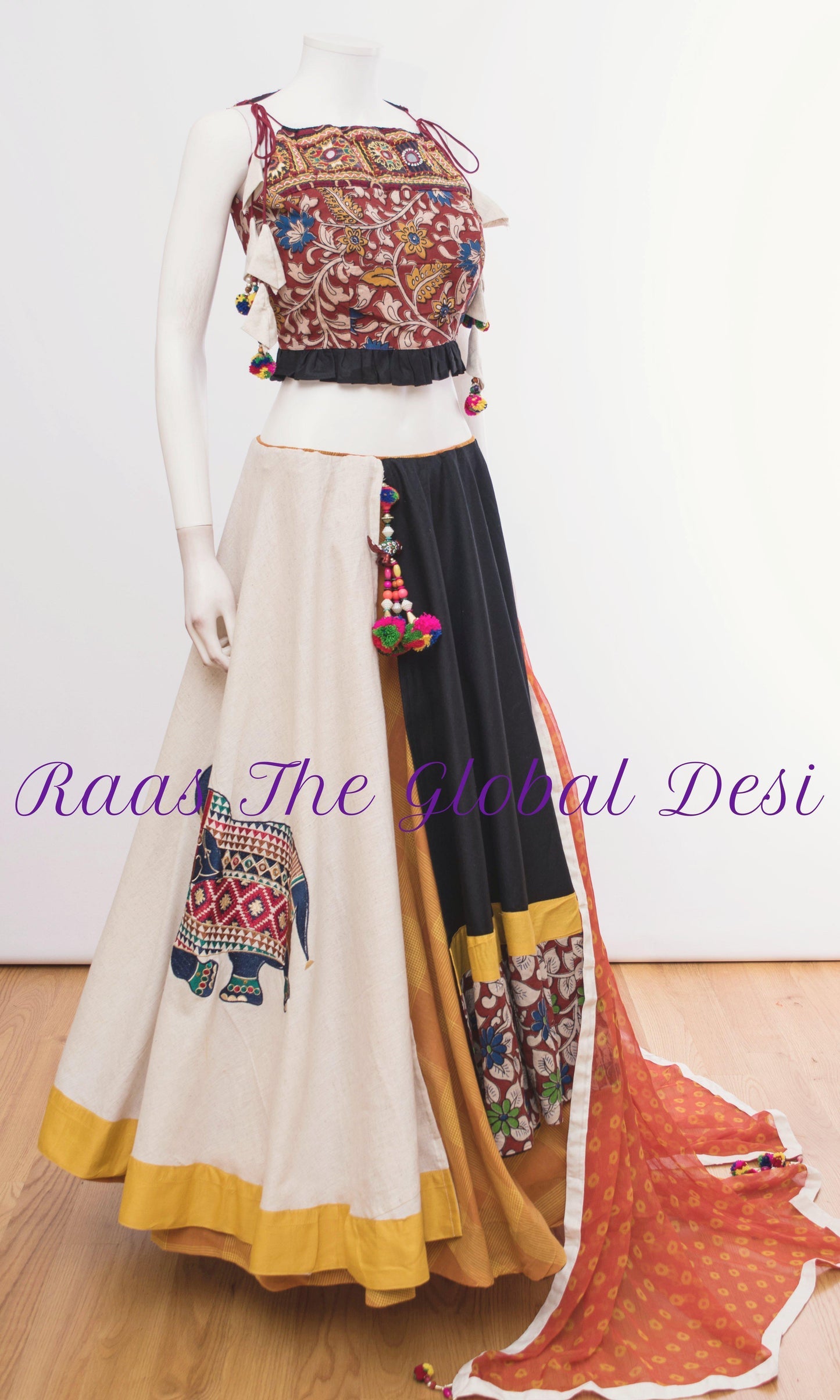 Isabeau Cotton Chaniya Choli Set