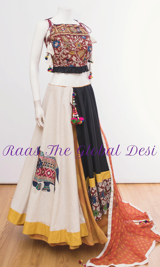 Isabeau Cotton Chaniya Choli Set