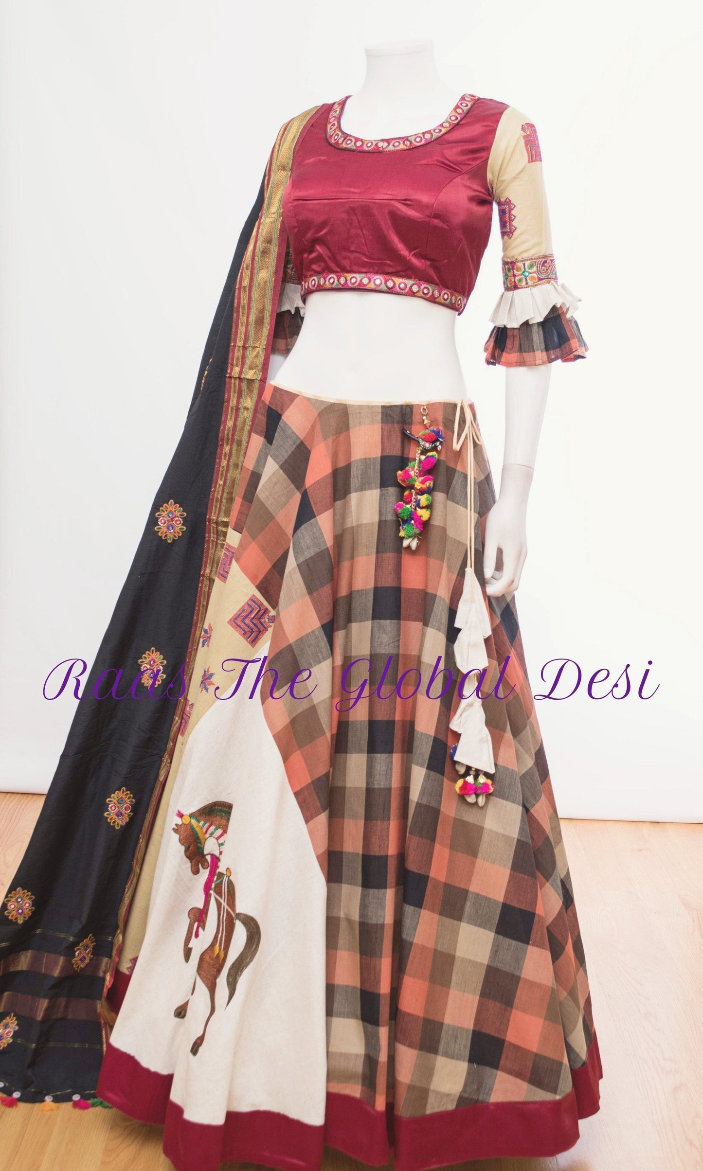 Thessaly Cotton Chaniya Choli Set