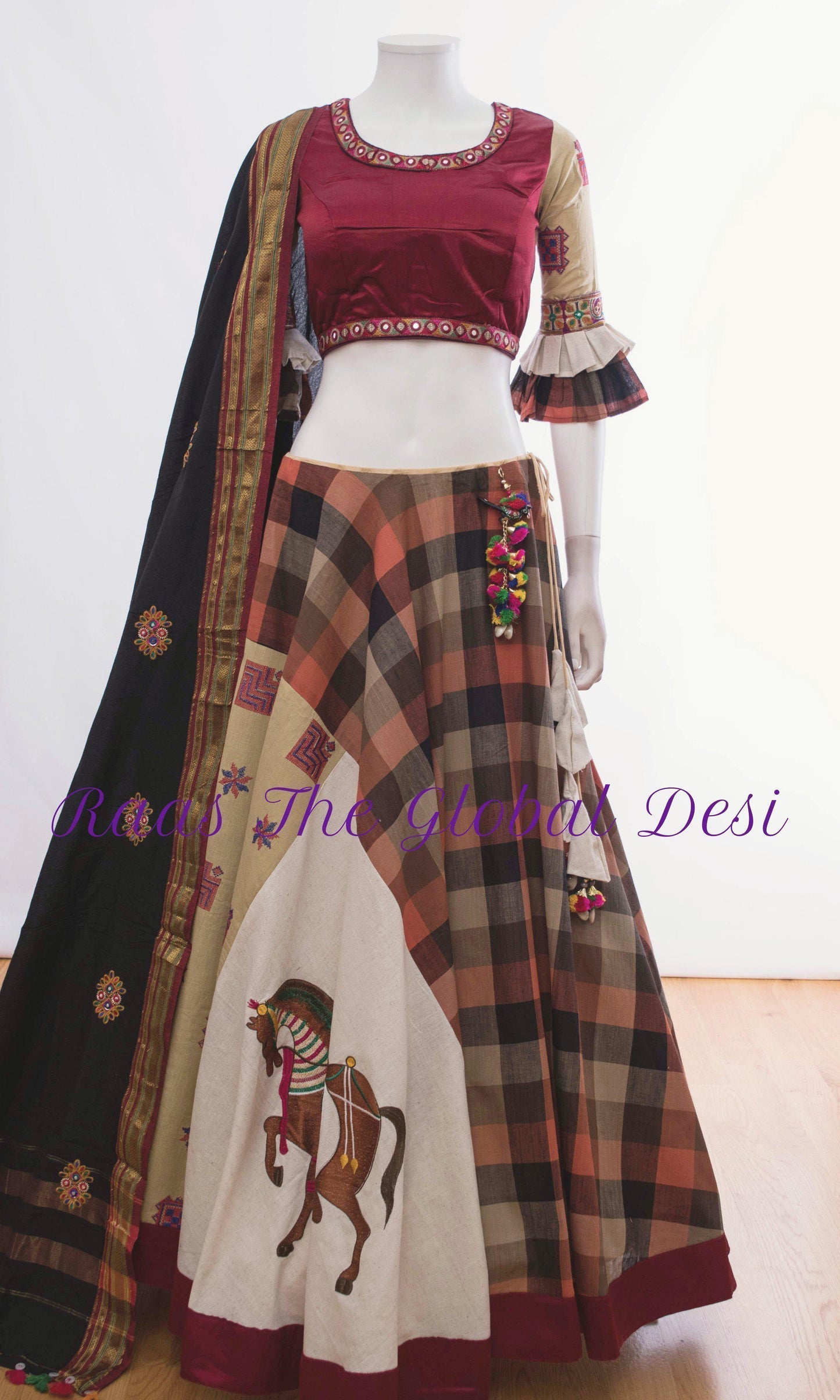 Thessaly Cotton Chaniya Choli Set