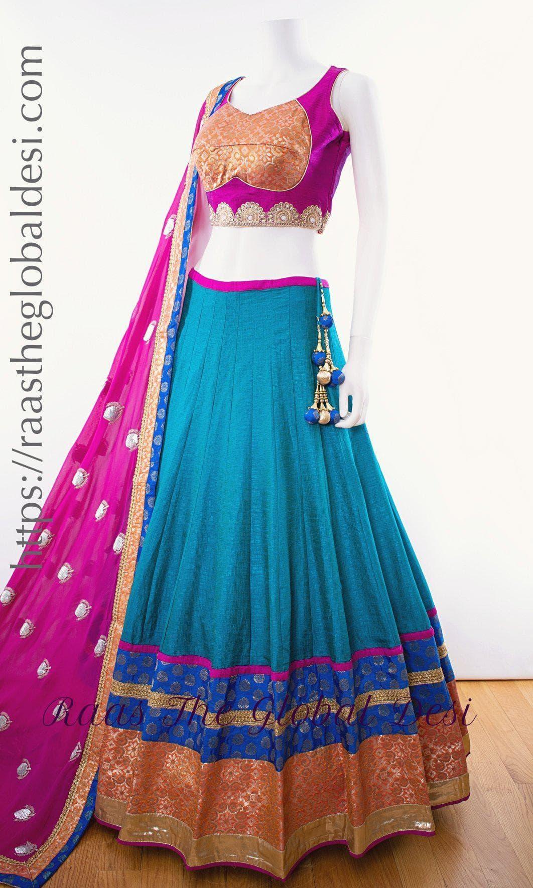 Thalassa Vibrant Multicolor Chaniya Choli Set