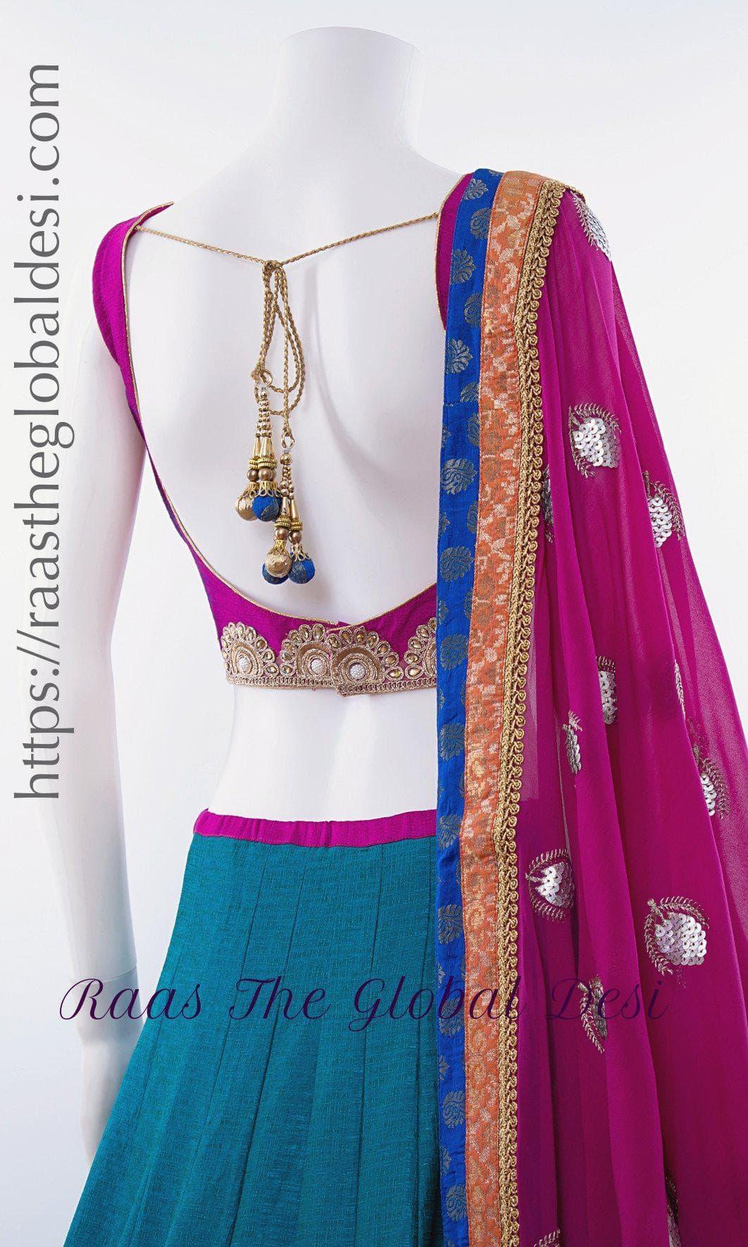 Thalassa Vibrant Multicolor Chaniya Choli Set