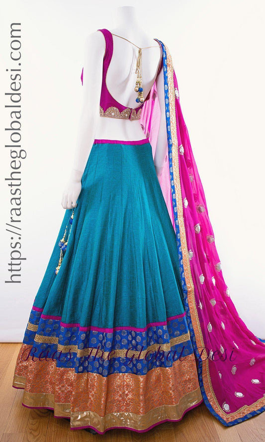 Thalassa Vibrant Multicolor Chaniya Choli Set