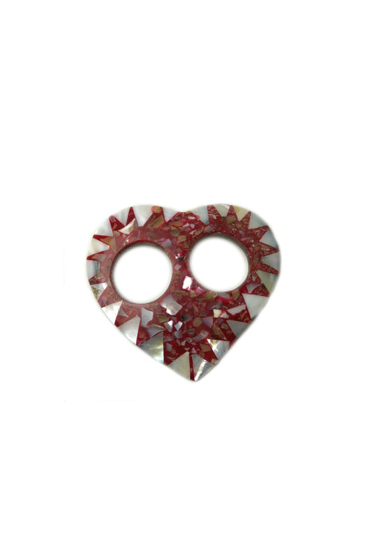 Mosaic Heart Sarong Buckle