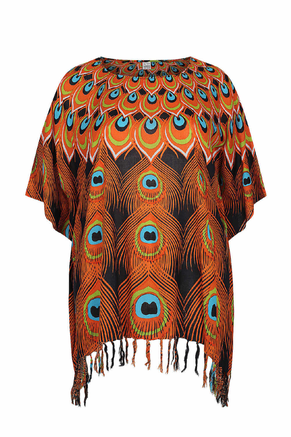 Peacock Kaftan Top
