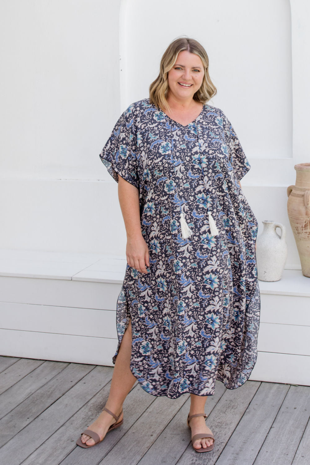 Long Kaftan Dress - Louisa