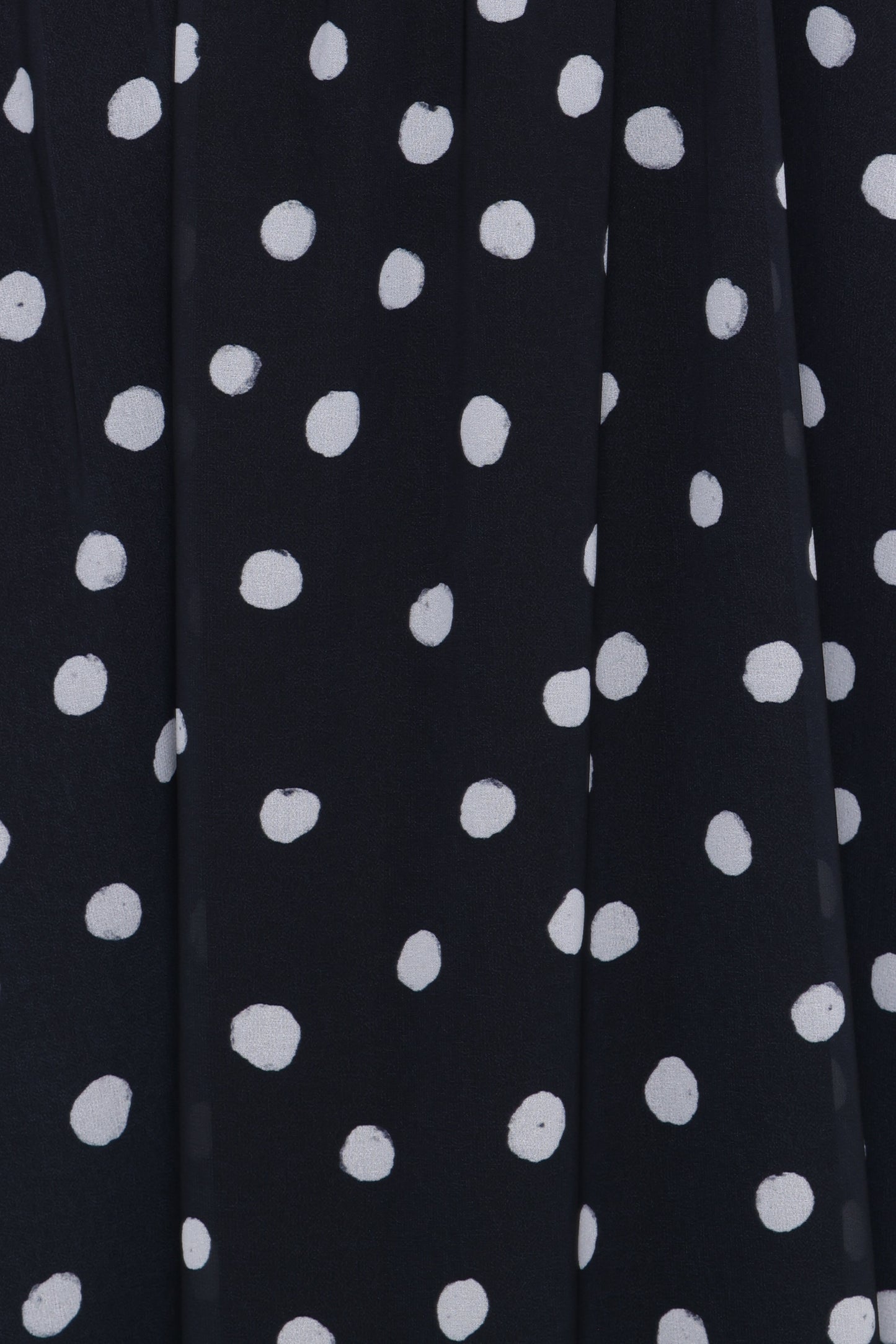 Boston Strapless Maxi Dress - Black Polka Dot