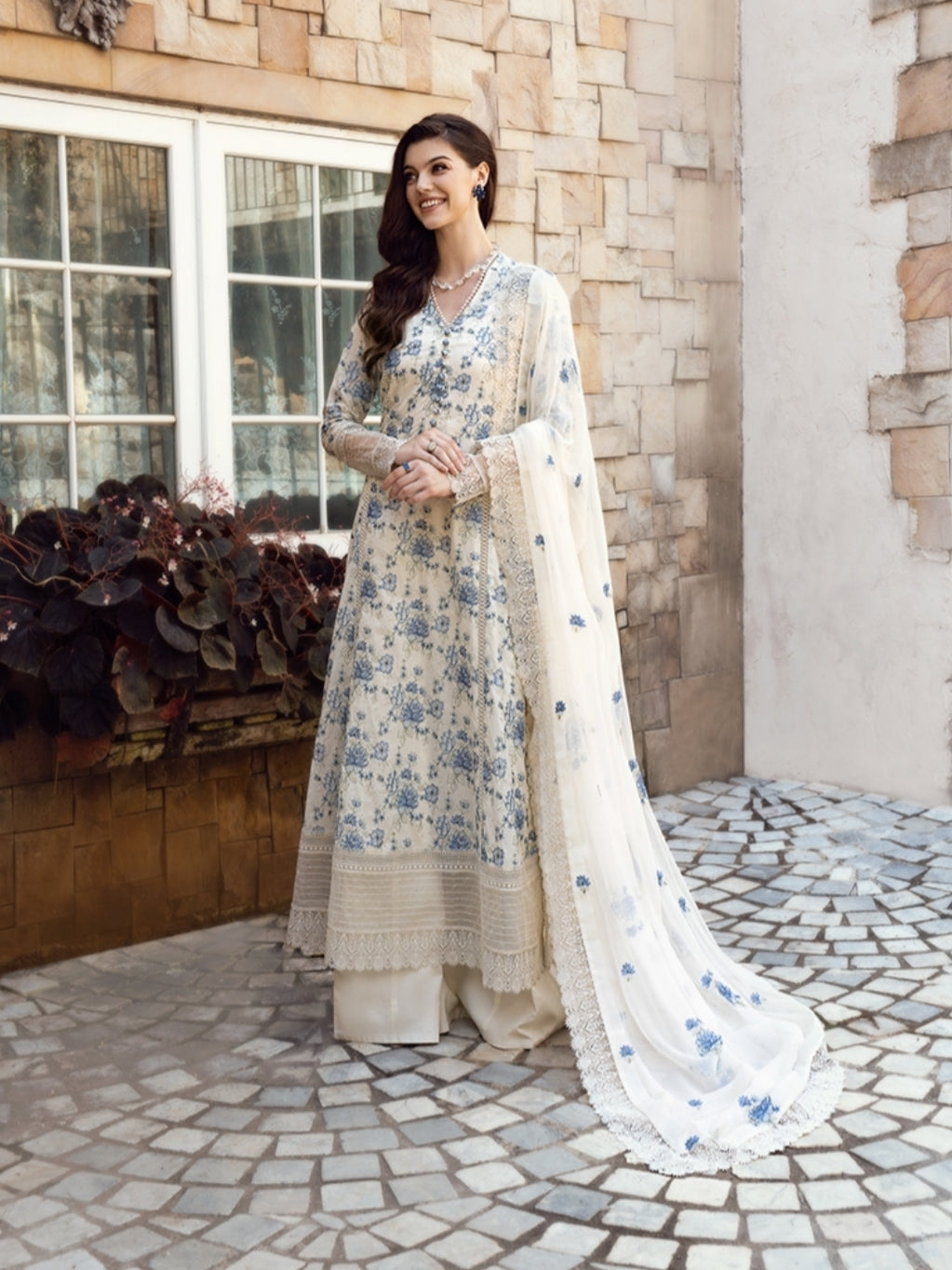 Bareeze 3 PC Full Emb Suit-BZ-101