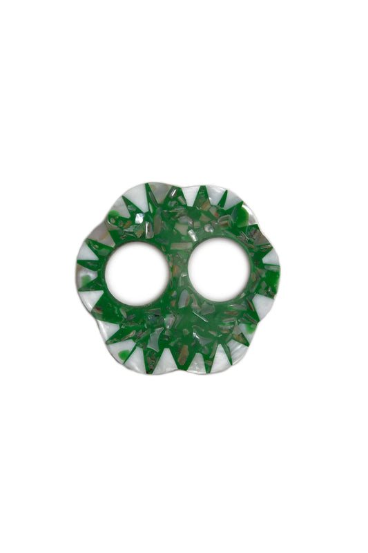 Flower Shell Mosaic Sarong Buckle