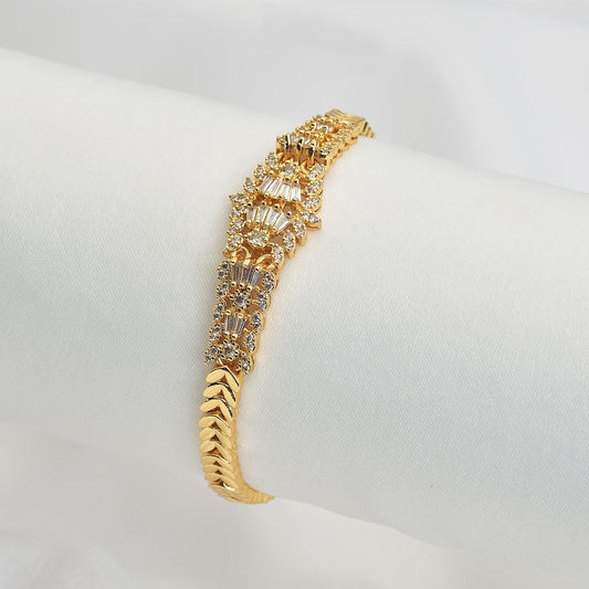 Zee.say Jewellers - BRACELET-0082 - Golden