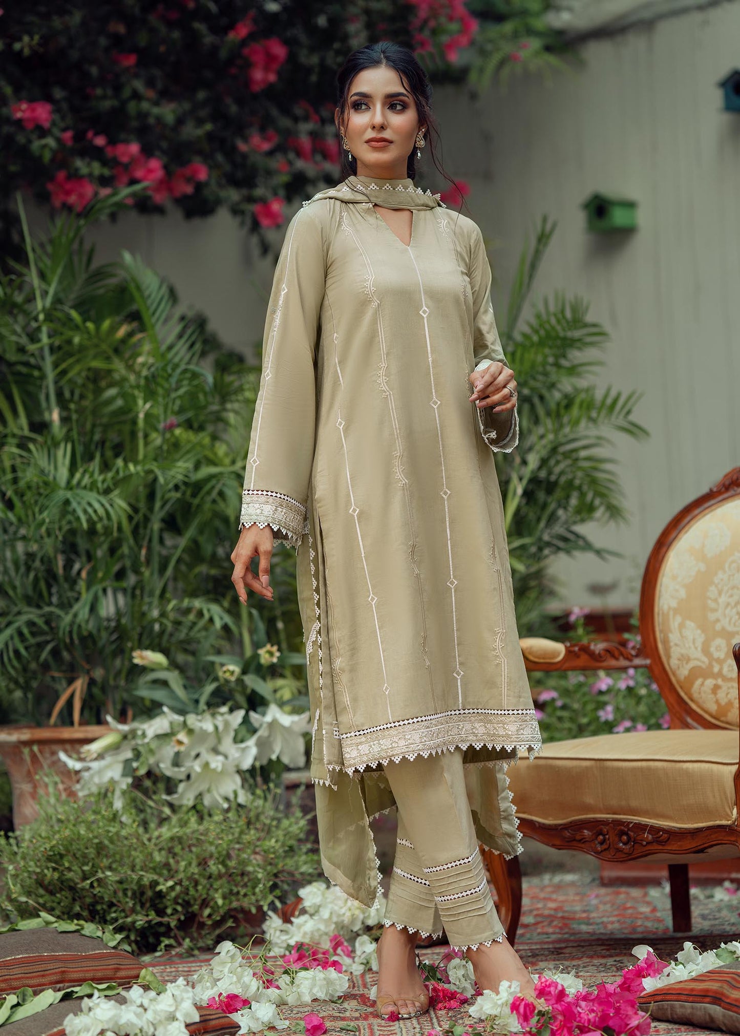 Fascino - Bugutte 2 piece unstitched