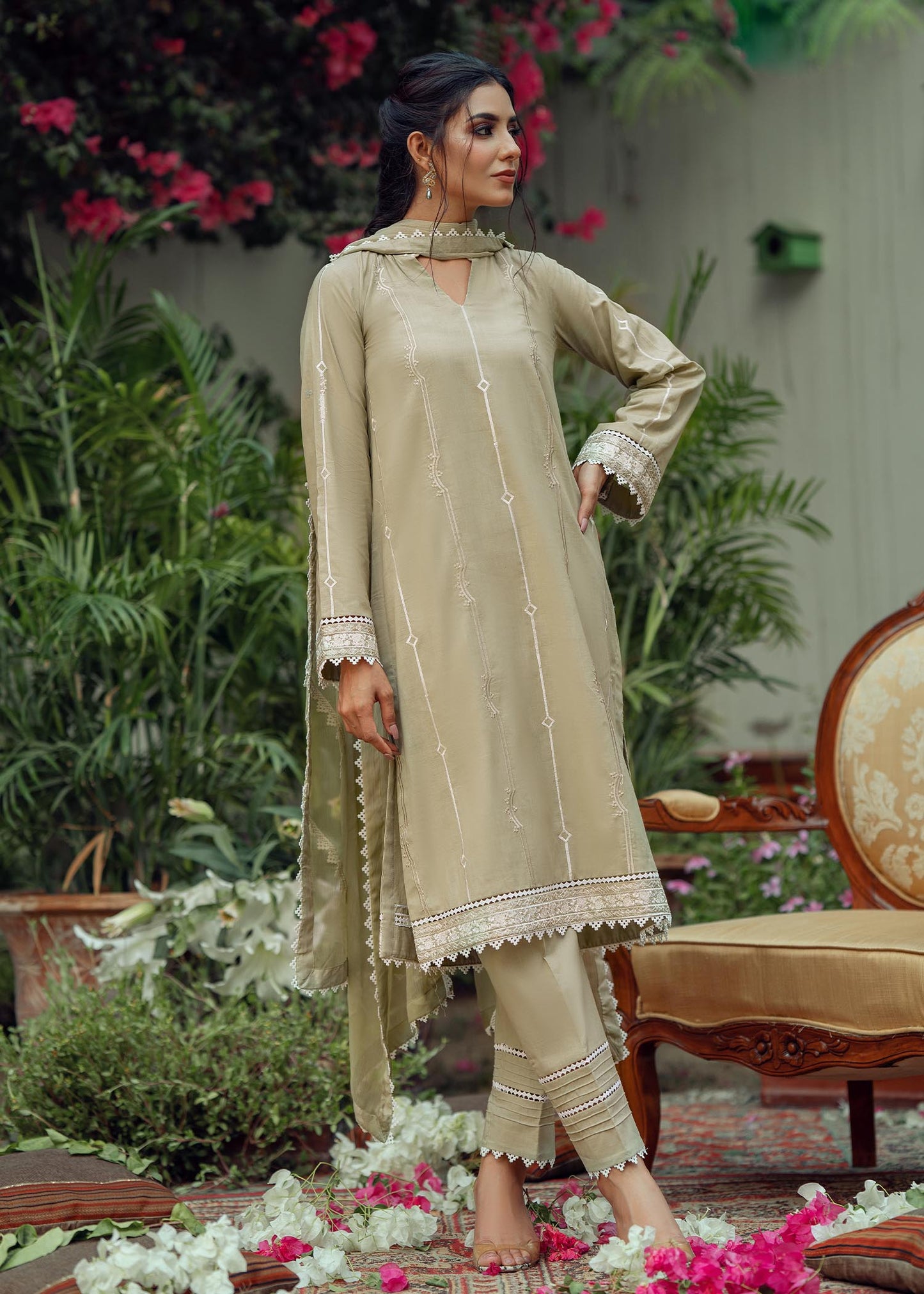 Fascino - Bugutte 2 piece unstitched