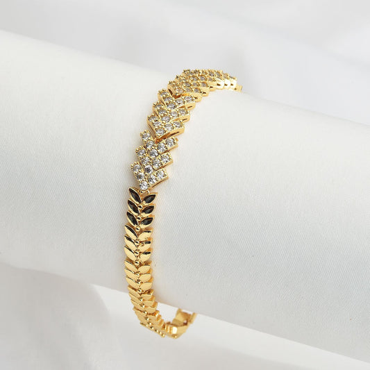 Zee.say Jewellers - BRACELET-0077 - Golden