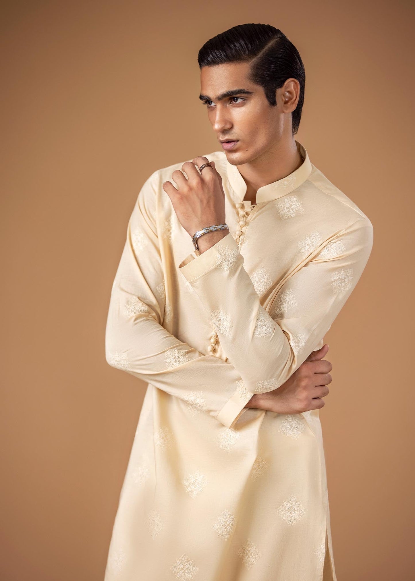 Embroidered Kurta - M22-KUR-01-XS