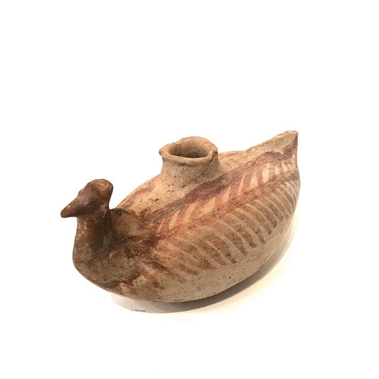 An Amlash Terracotta Bird Vessel, Iron Age I-II, ca. 1400 - 800 BCE