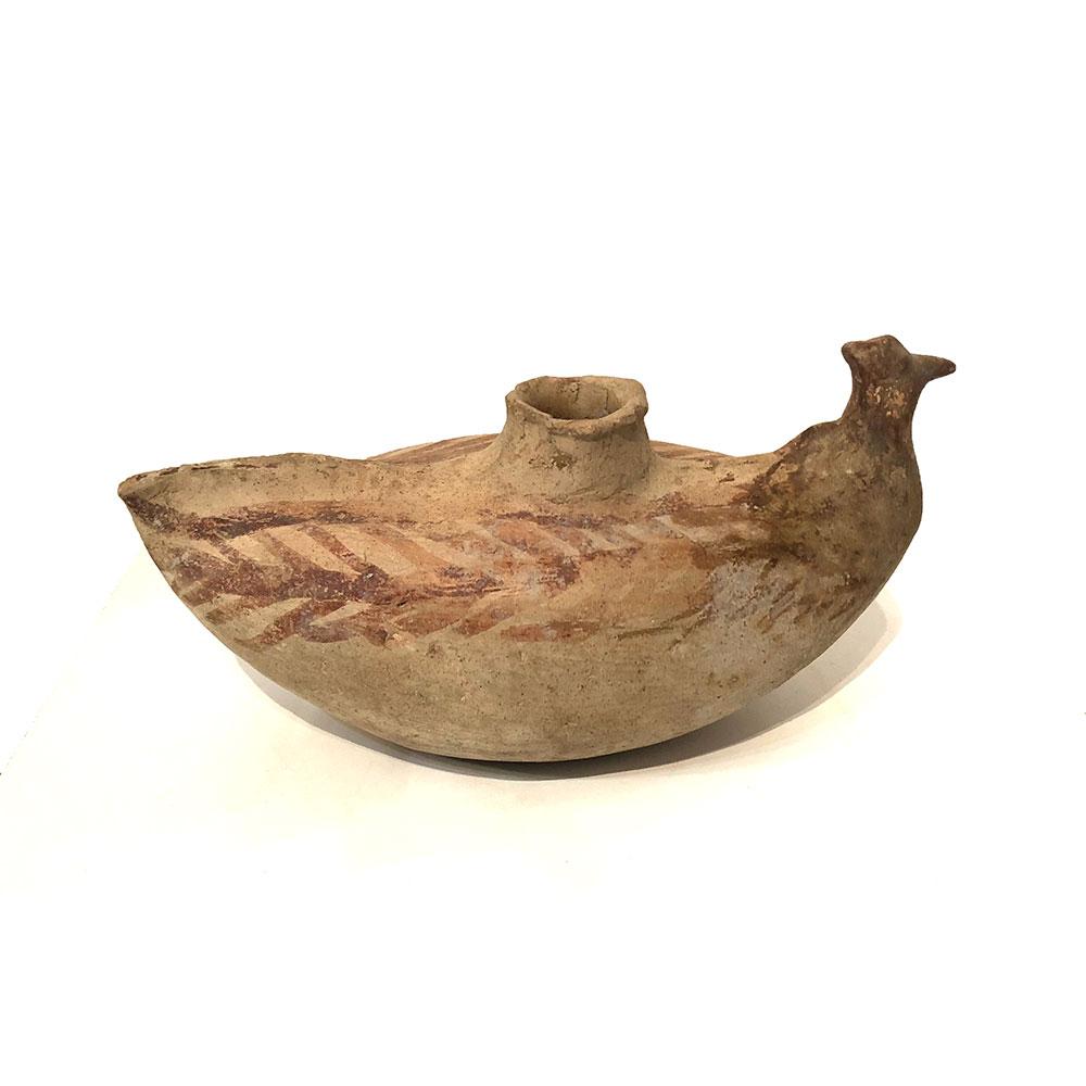 An Amlash Terracotta Bird Vessel, Iron Age I-II, ca. 1400 - 800 BCE