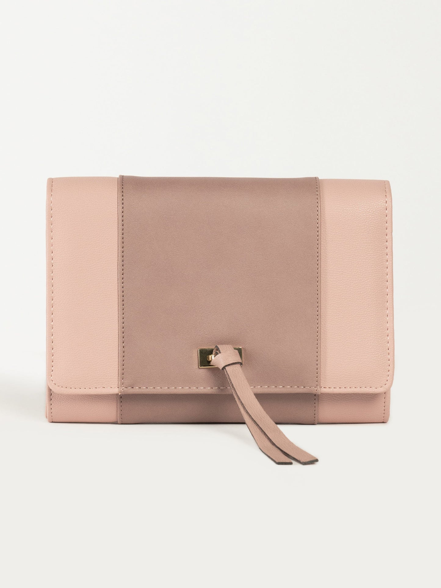 Two Tone Clutch Bag