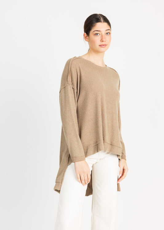 CARTER SWEATER hatchi rib