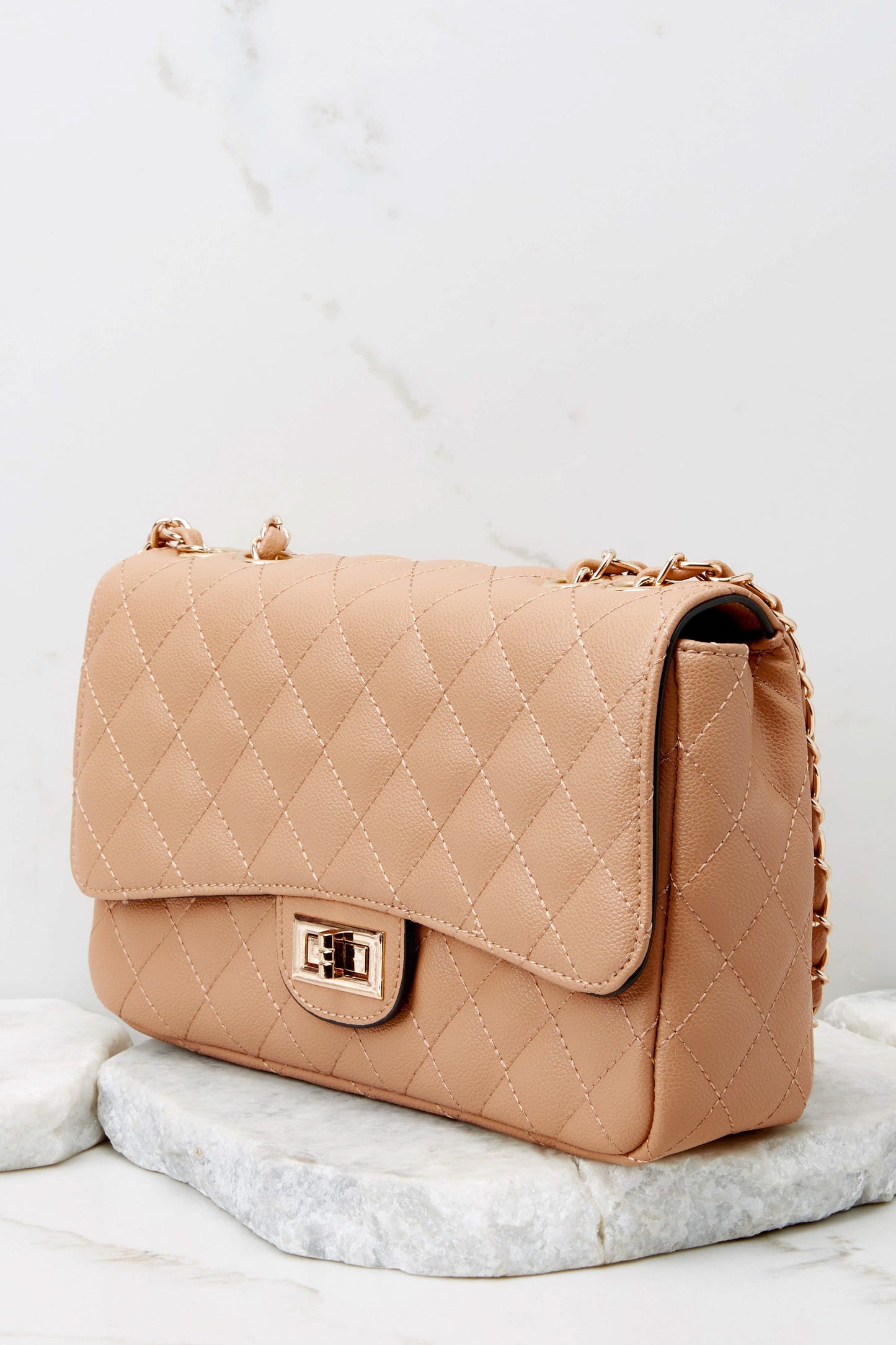 Look No Further Light Camel Bag