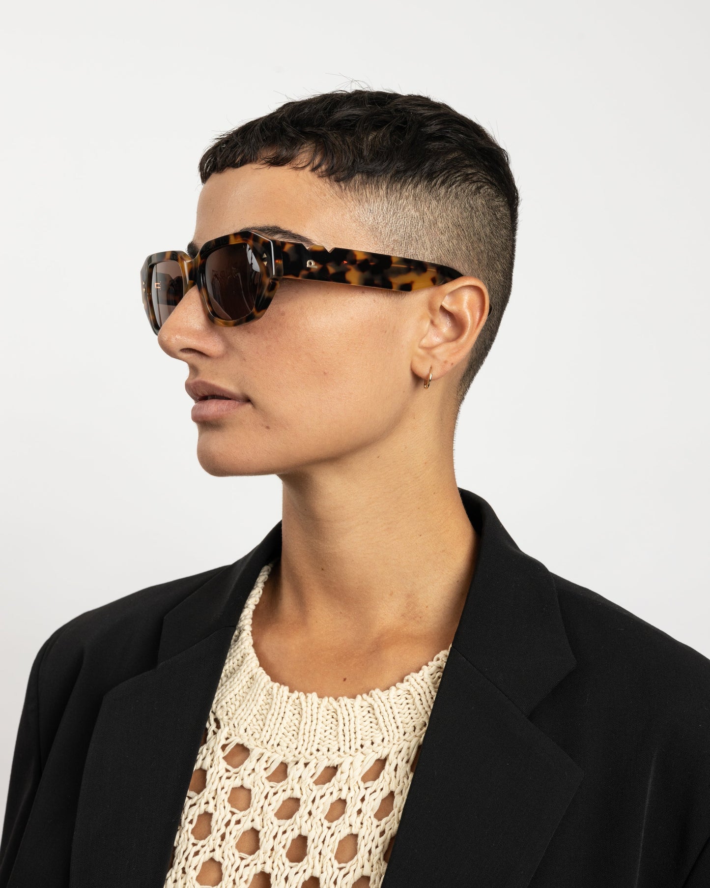 Small & Mighty Sunglasses in Tortoise
