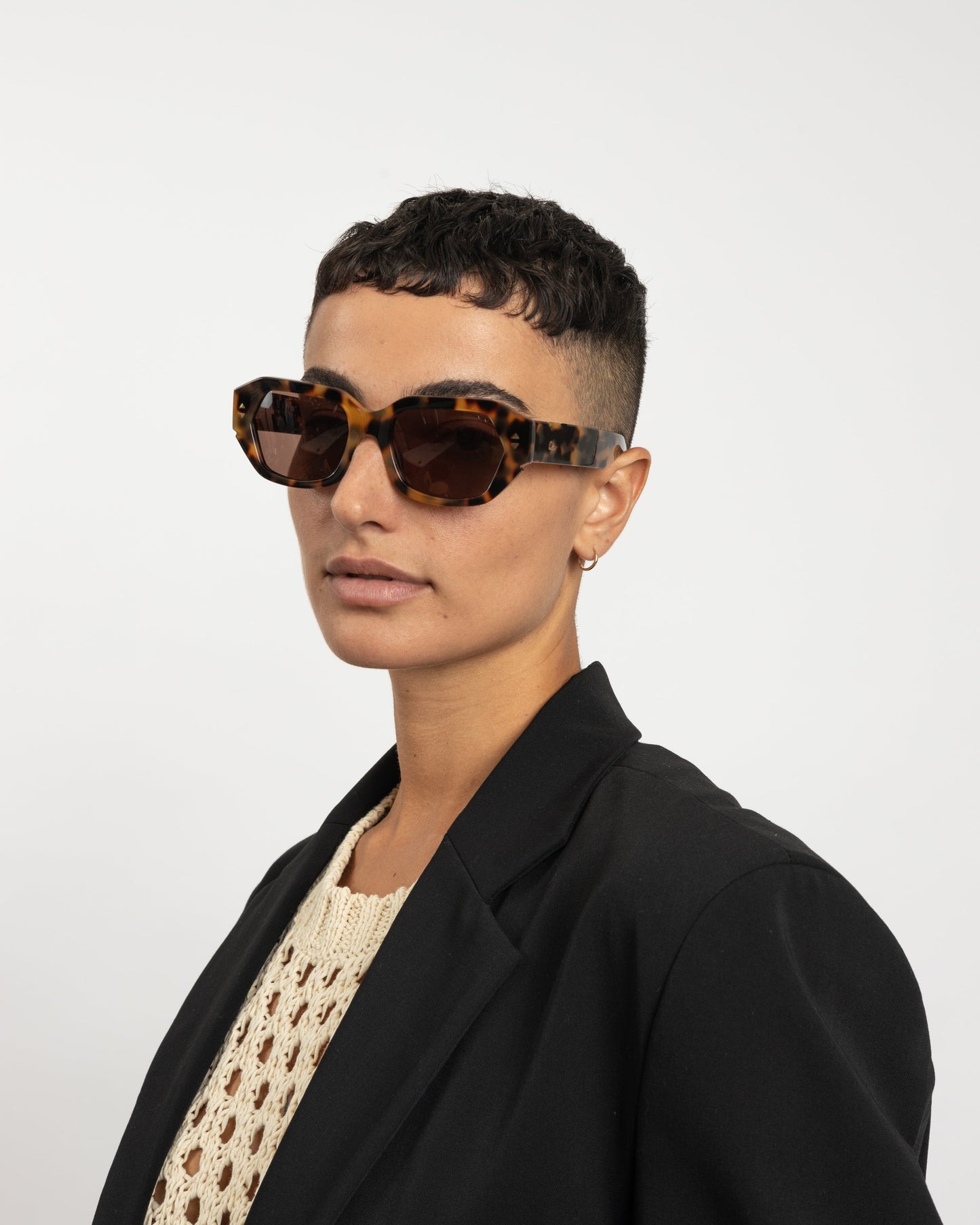 Small & Mighty Sunglasses in Tortoise
